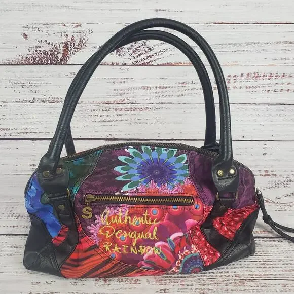 Desigual Multicolor Satchel Bag - Picture 3 of 14